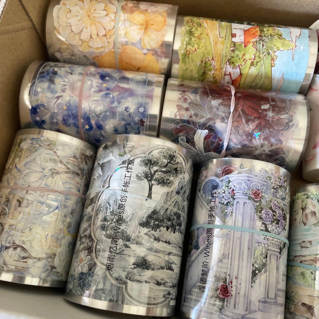 海外マステ まとめ売り 装飾 11巻セット