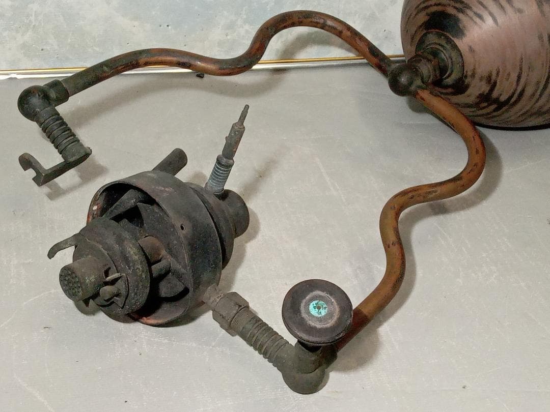 ブランチャード・オイルランプ MODEL 1307 真鍮製 アンティーク