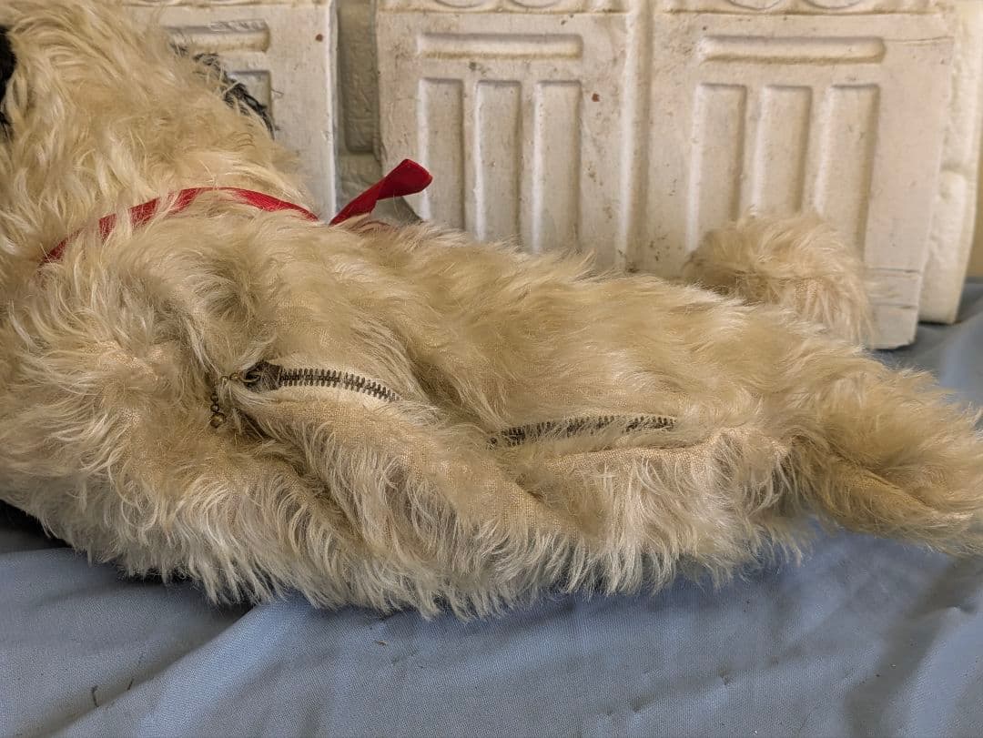 英国 アンティーク 犬 パジャマケース