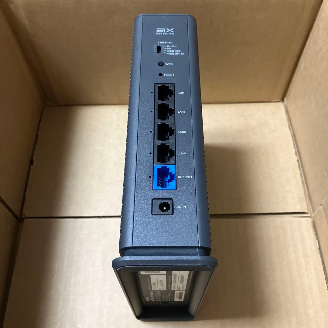 ELECOM Wi-Fi6E WRC-XE5400GSA-G 無線LANルーター