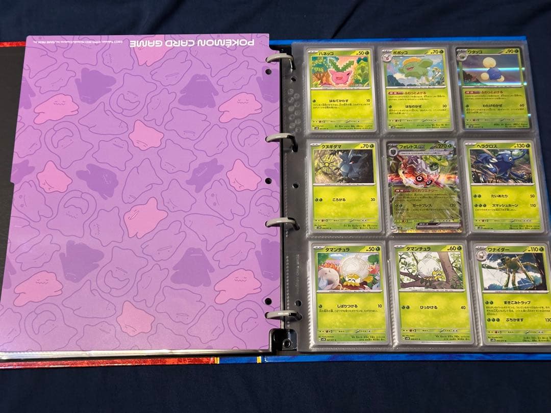 ポケモンカード バインダー まとめ売り コンプリート ファイル付き