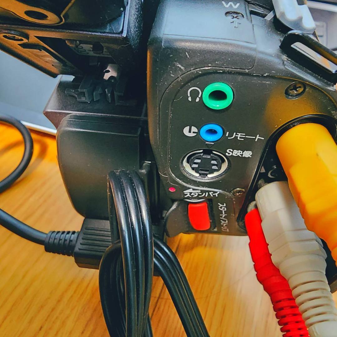【動作確認済】 SONY Hi8 高画質 ビデオカメラ ACアダプタ セット