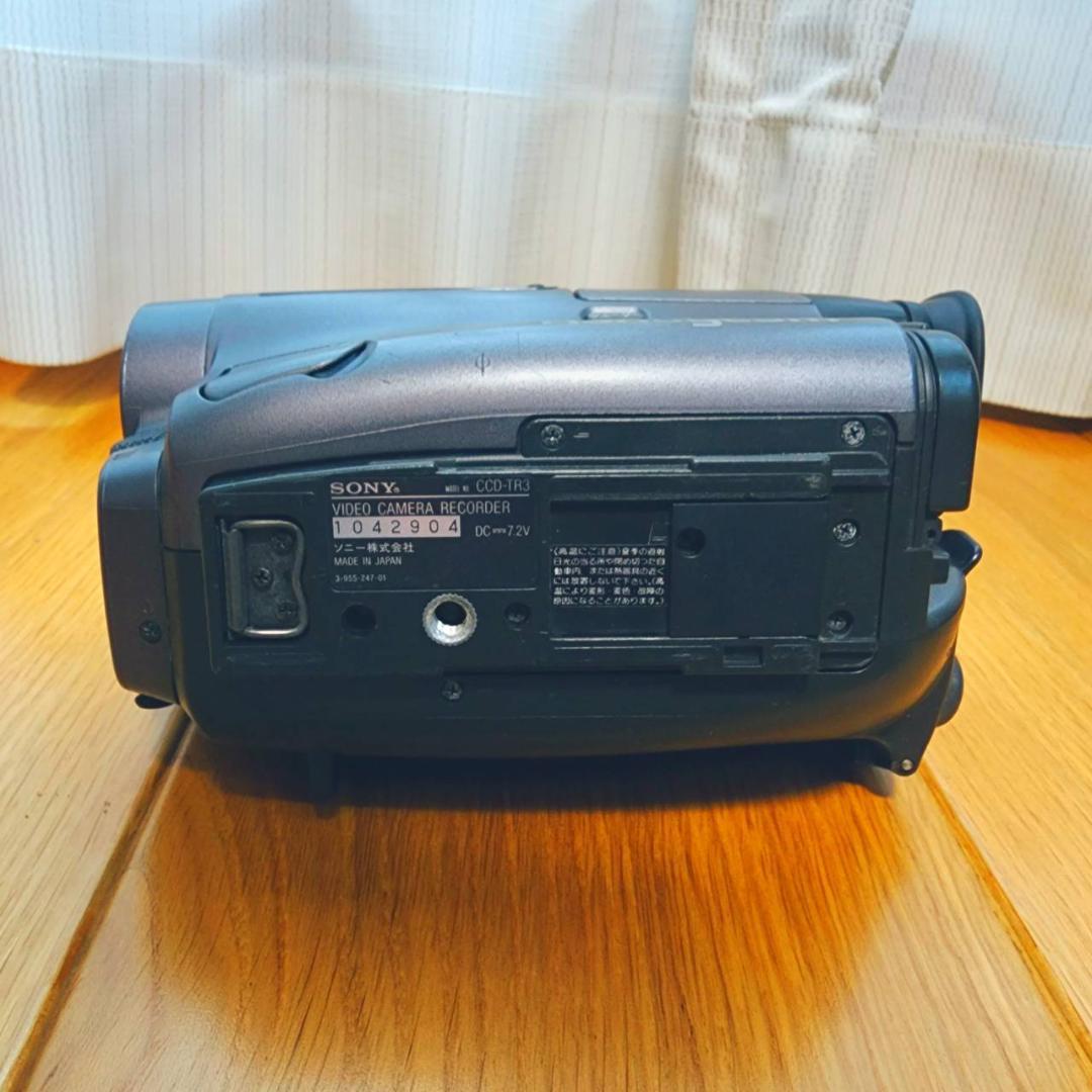 【動作確認済】 SONY Hi8 高画質 ビデオカメラ ACアダプタ セット