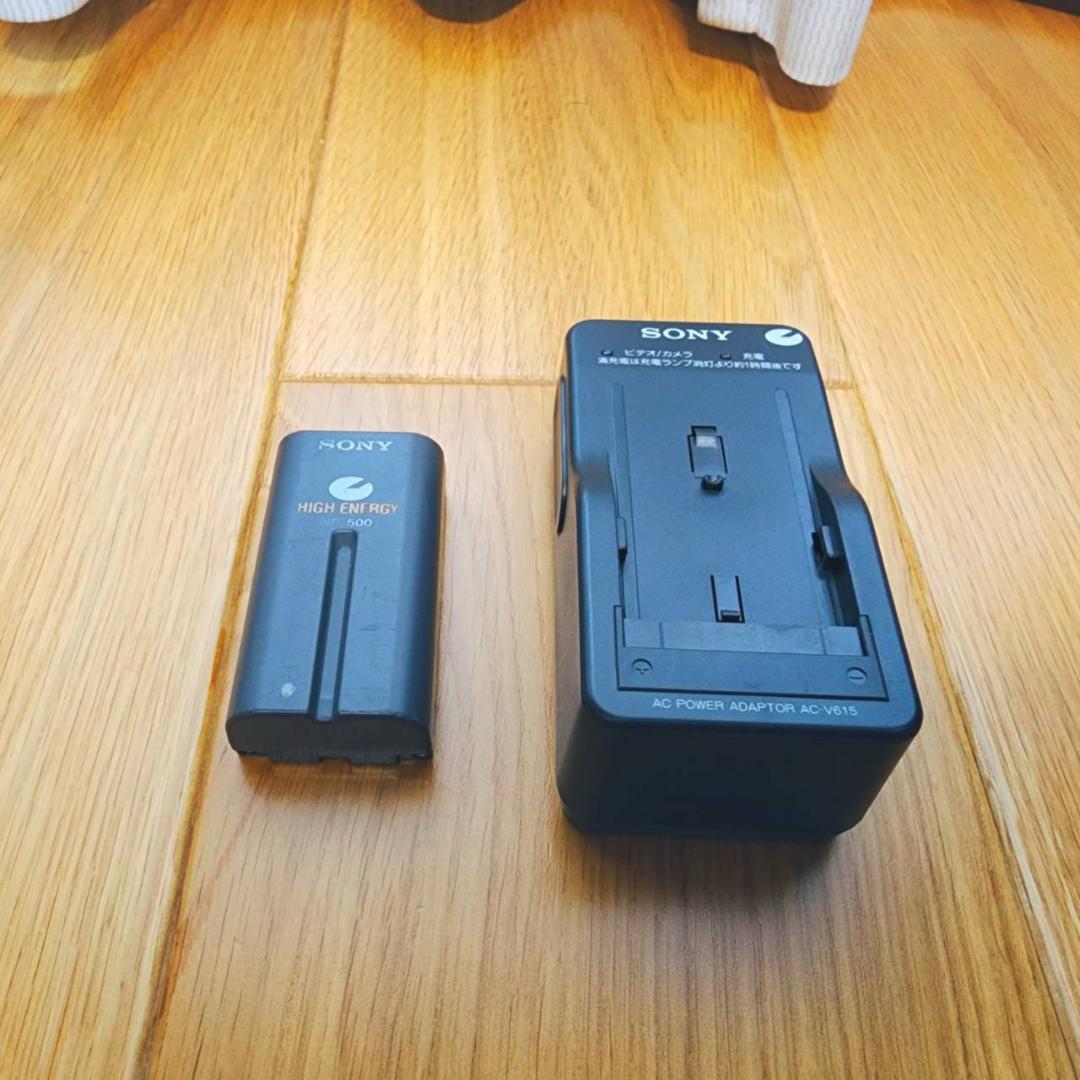 【動作確認済】 SONY Hi8 高画質 ビデオカメラ ACアダプタ セット