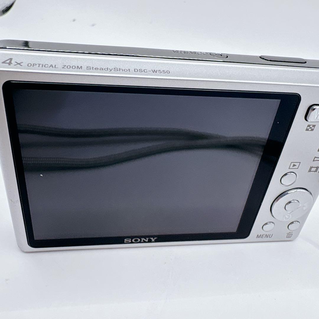 美品 Sony Cyber-shot DSC-W550 デジタルカメラ　シルバー