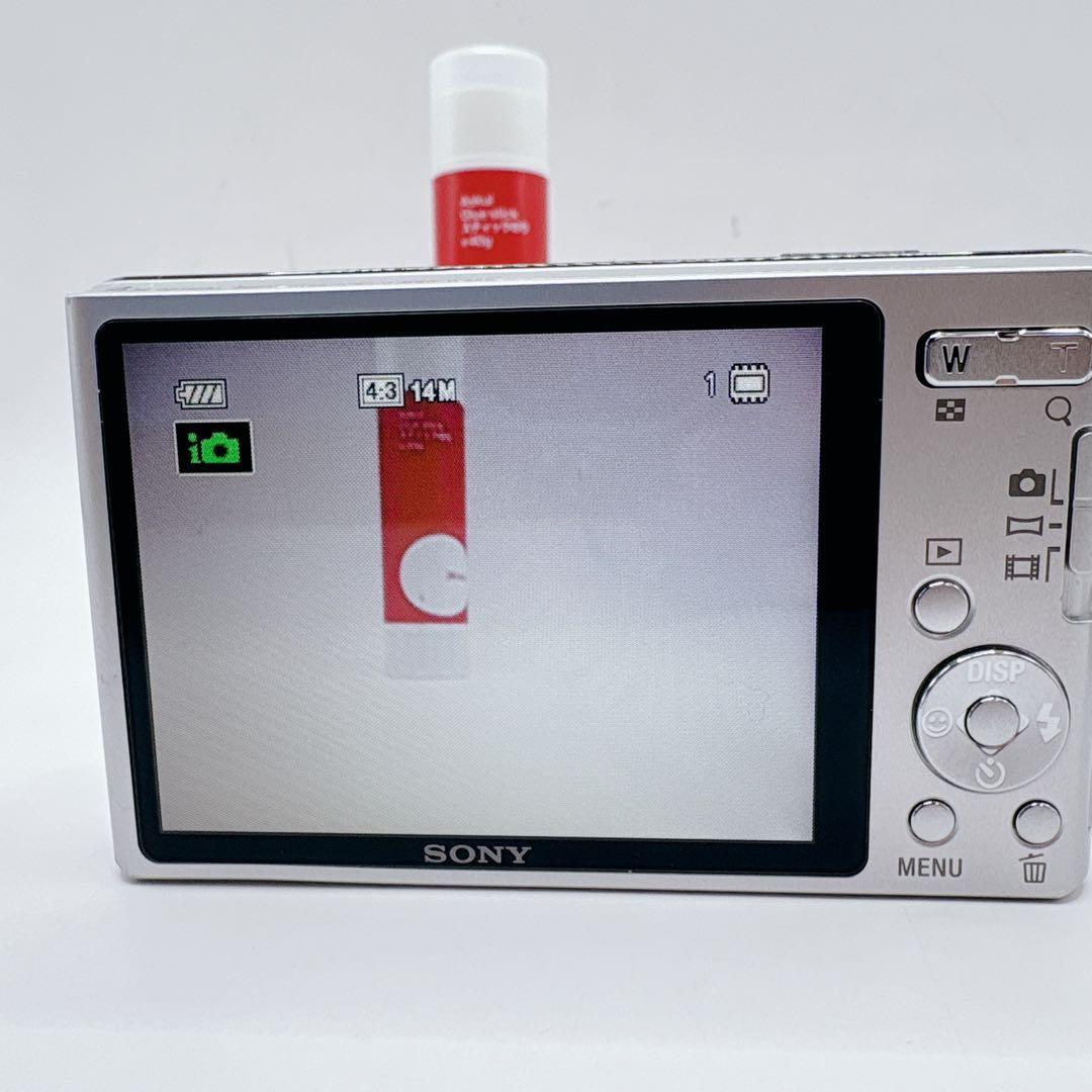 美品 Sony Cyber-shot DSC-W550 デジタルカメラ　シルバー