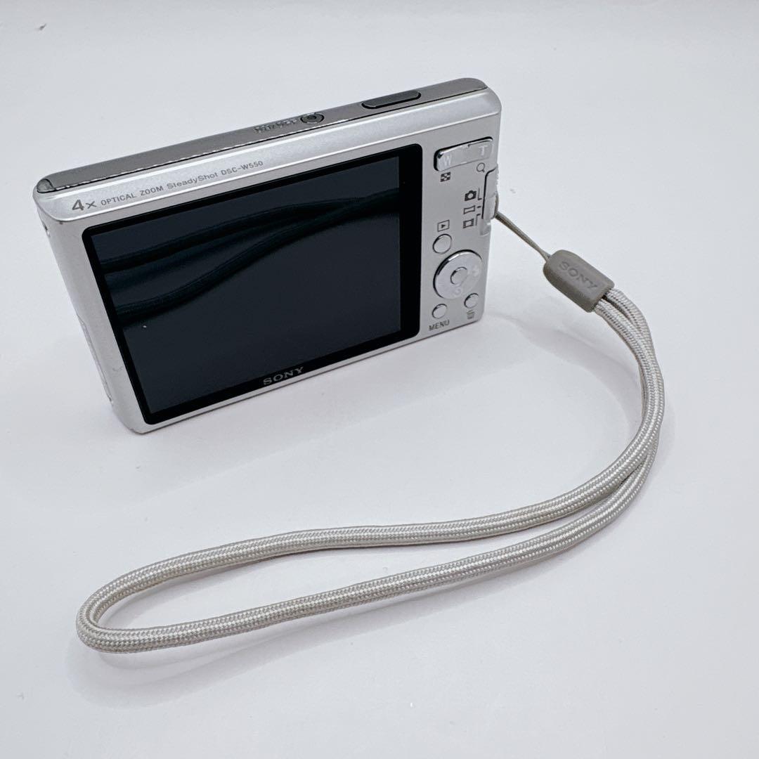 美品 Sony Cyber-shot DSC-W550 デジタルカメラ　シルバー
