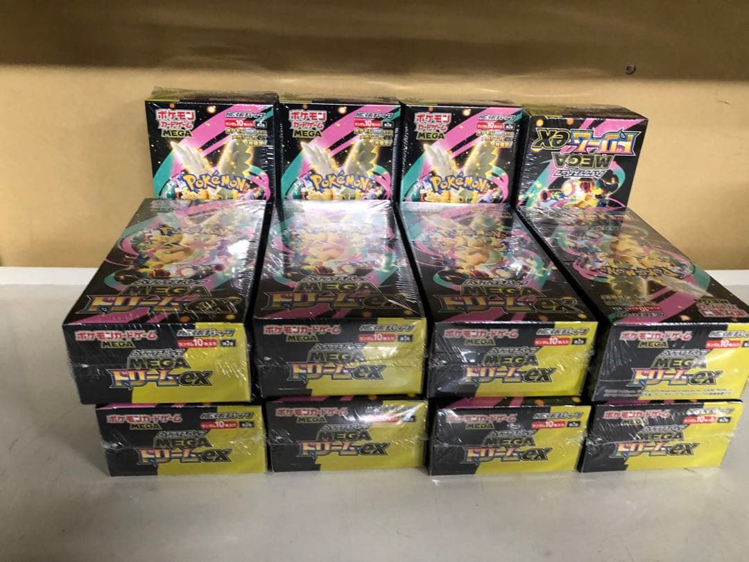 シュリンク付きポケモンカードMEGA ハイクラスパック　ドリーム ex12BOX