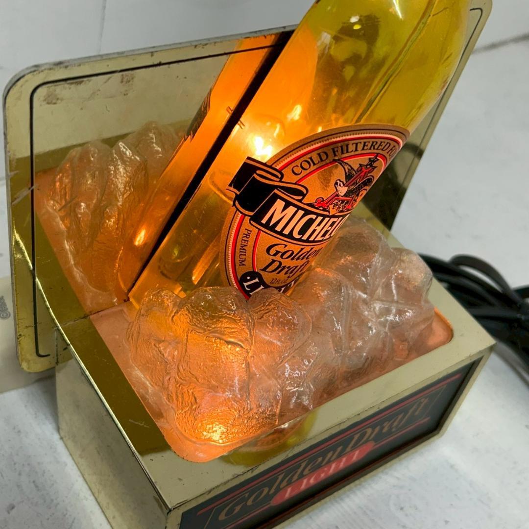 Michelob Golden Draft Light 販促用ライトサイン 看板