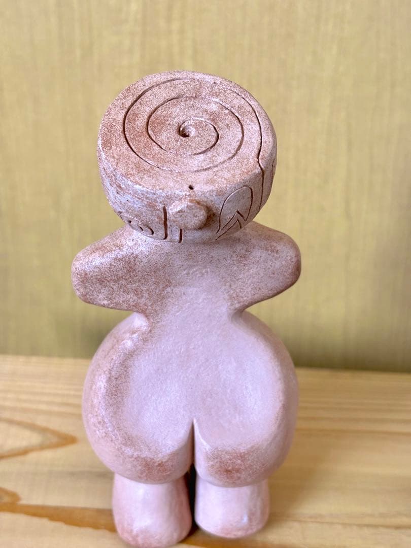 縄文のビーナス④ ハンドメイドレプリカ(ヤコのオーブン陶土使用)