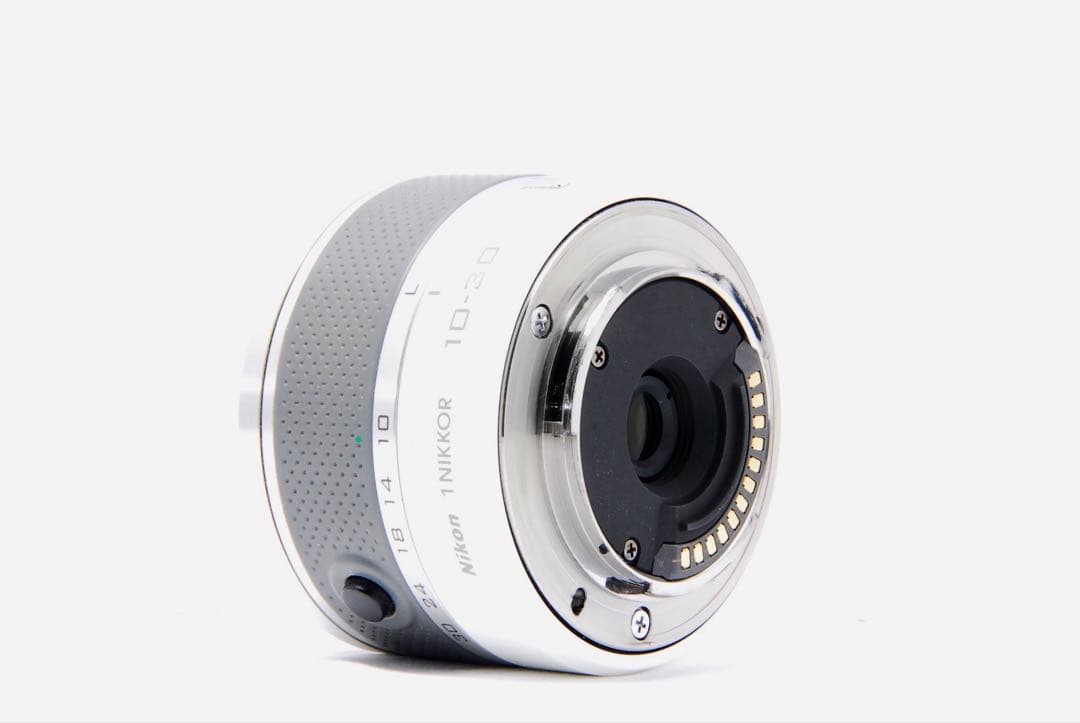 Nikon 1 J1 ホワイト ミラーレス スマホ転送 標準ズームレンズキット