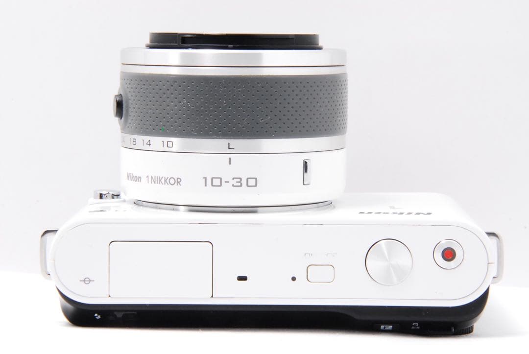 Nikon 1 J1 ホワイト ミラーレス スマホ転送 標準ズームレンズキット