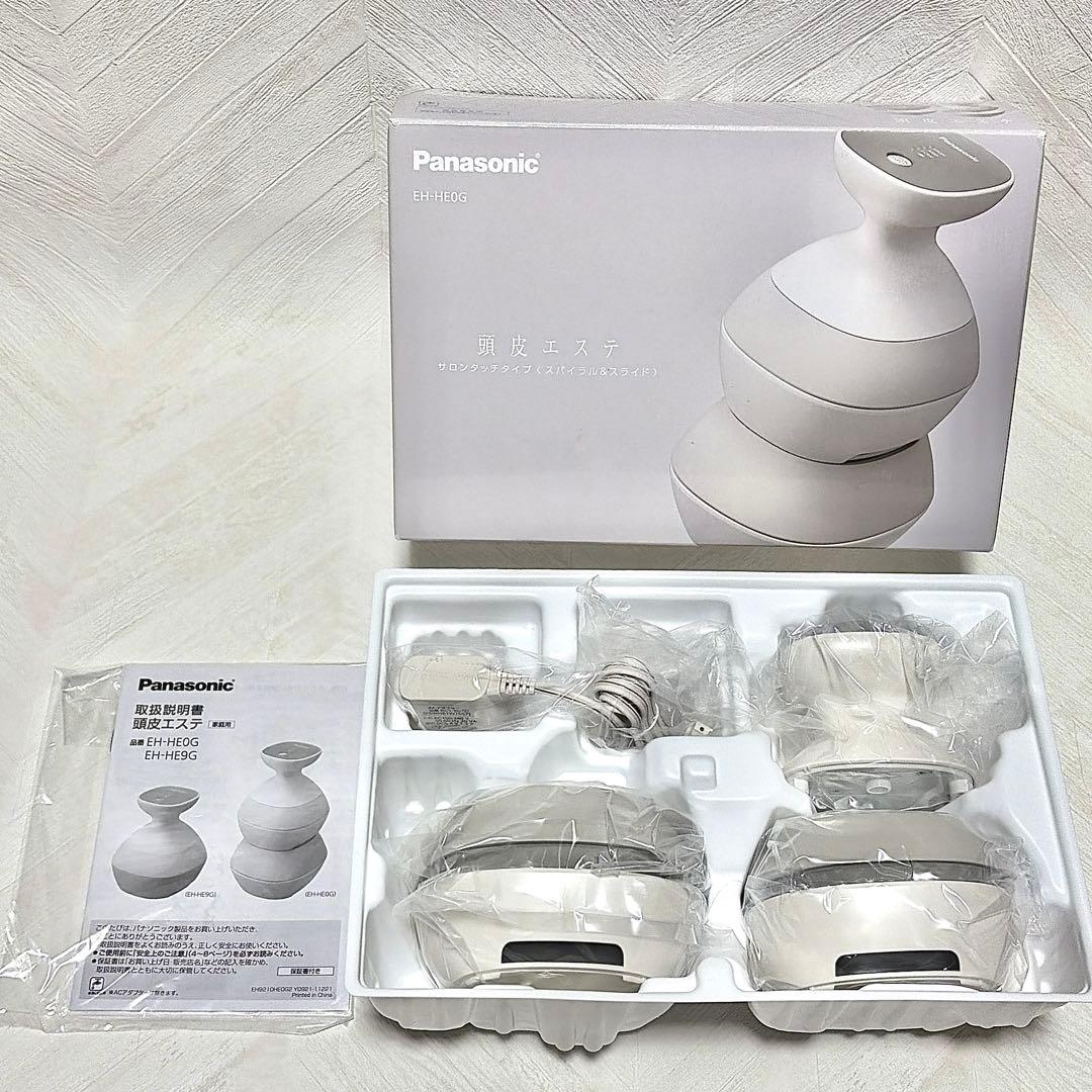 未使用 Panasonic 頭皮エステ EH-HE0G パナソニック