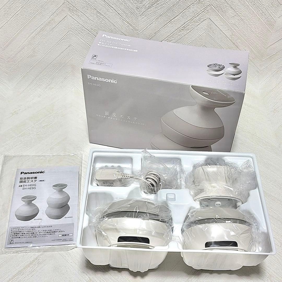 未使用 Panasonic 頭皮エステ EH-HE0G パナソニック