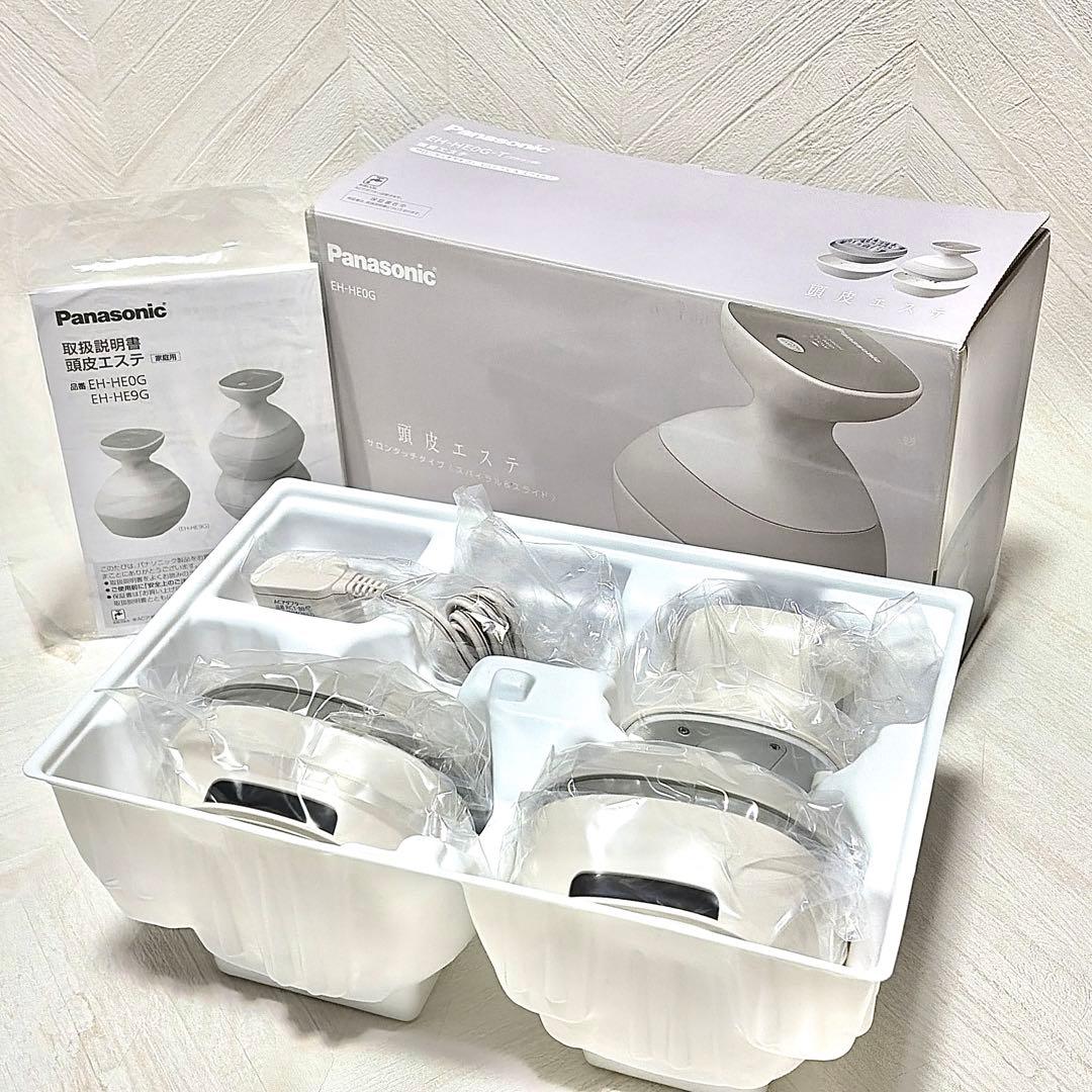 未使用 Panasonic 頭皮エステ EH-HE0G パナソニック