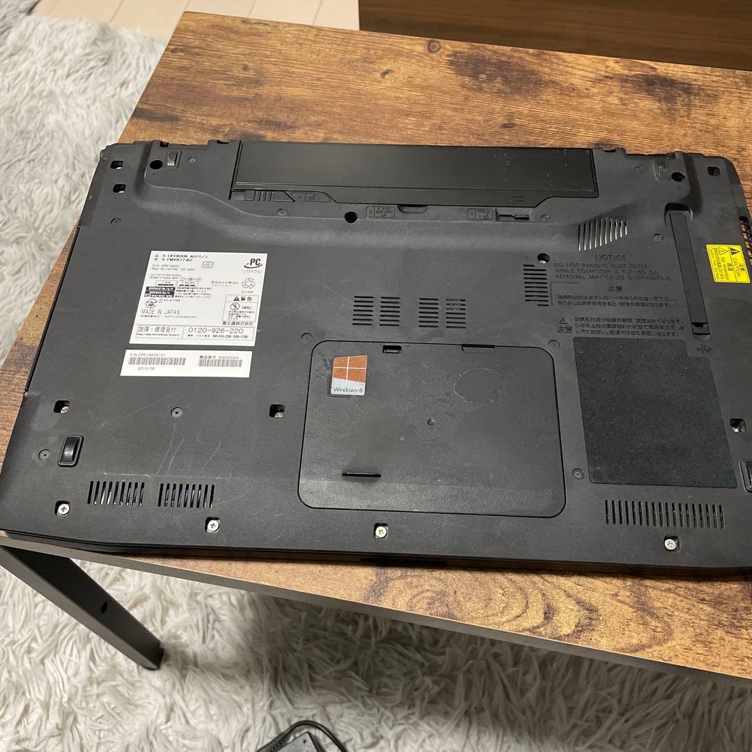 LIFEBOOK AH77/J ノートPC 本体