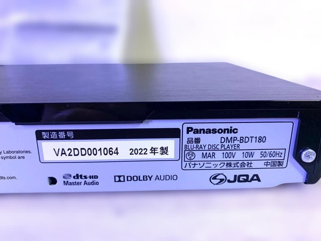 ★4K対応のPanasonic BRプレーヤー DMP-BDT180 ★