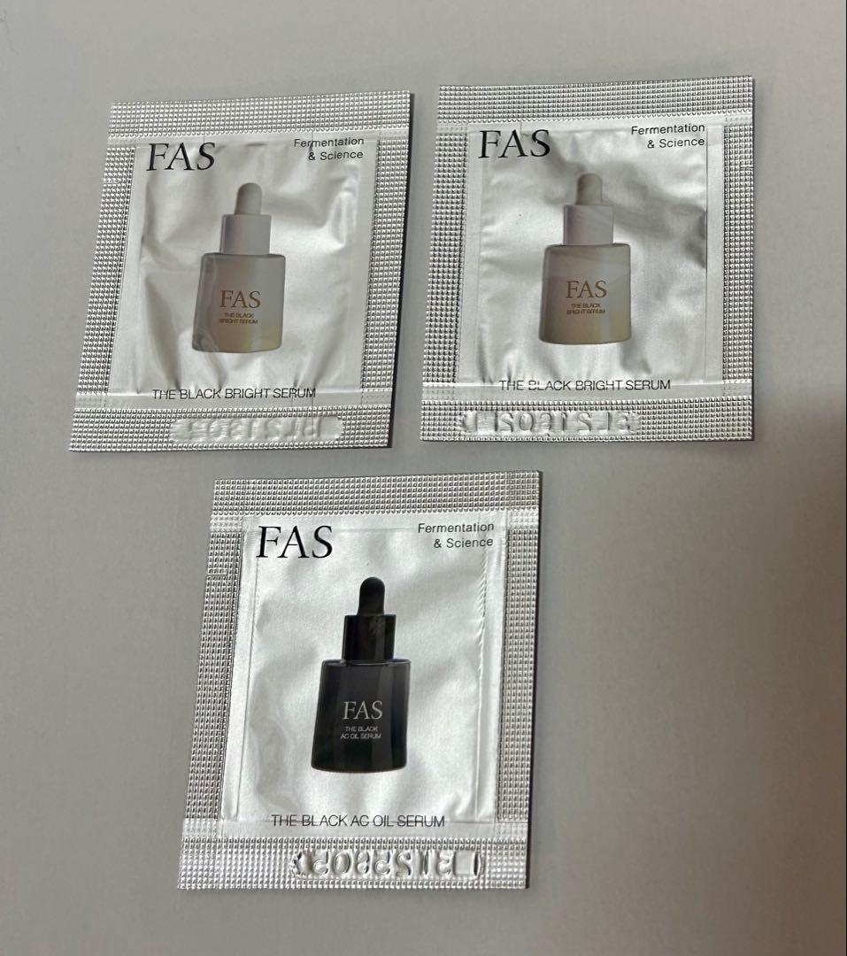 新品未開封品 FASトライアルキット・ベスコス受賞4点セット限定品 サンプル付き