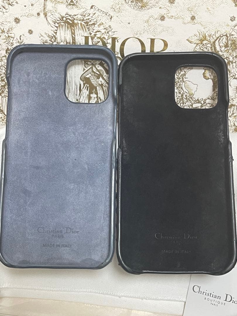 ブラックのみ　DIOR ディオール iPhone 12 Pro Max ケース