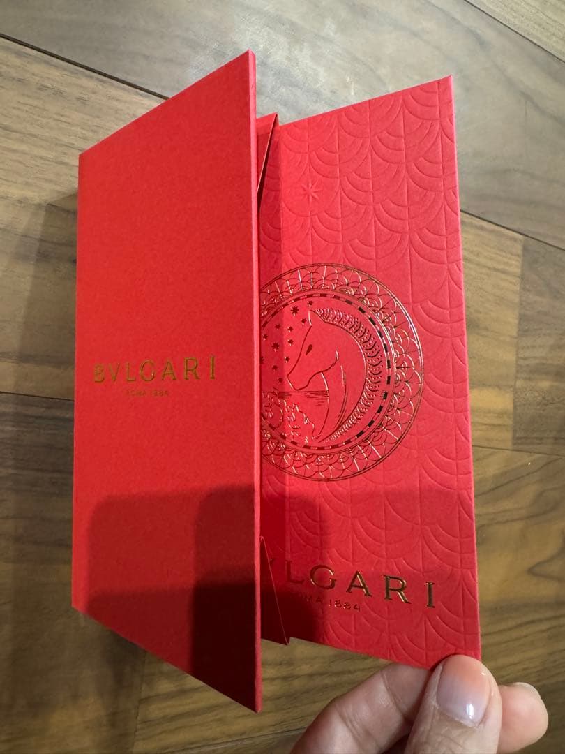 BVLGARI ノベルティ Red Envelopes Set 2026