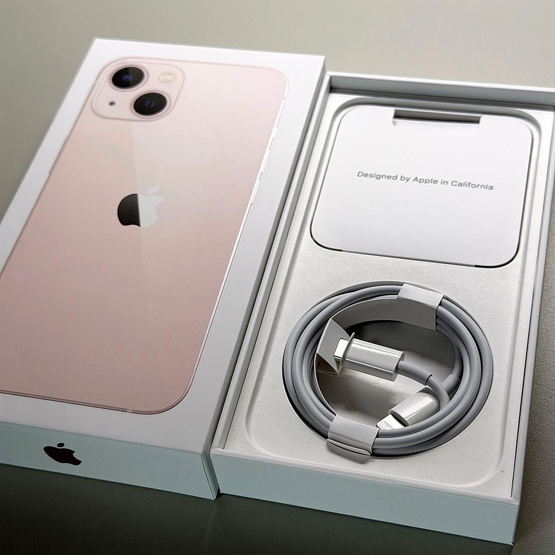 超美品 バッテリー86% iPhone 13 128GB ピンク 本体