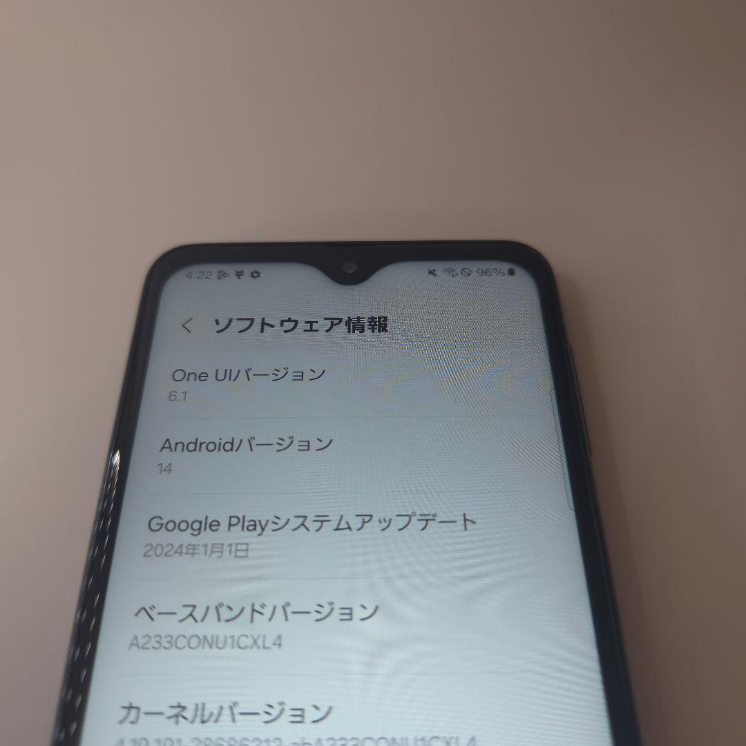 Galaxy A23 5G アンドロイド14 シムフリー 167