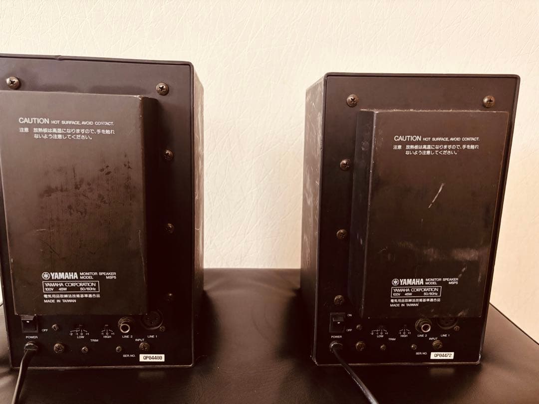 YAMAHA モニタースピーカー MSP5ペア
