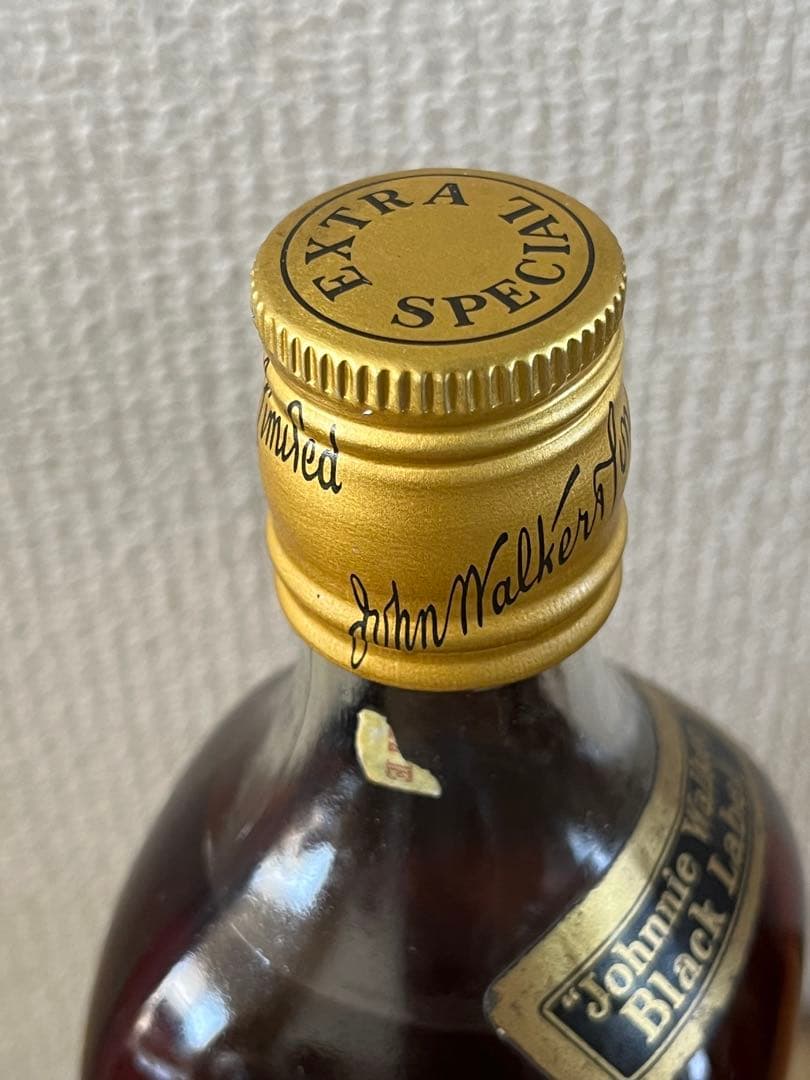 Johnnie Walker Black Label ウイスキー 特級 古酒