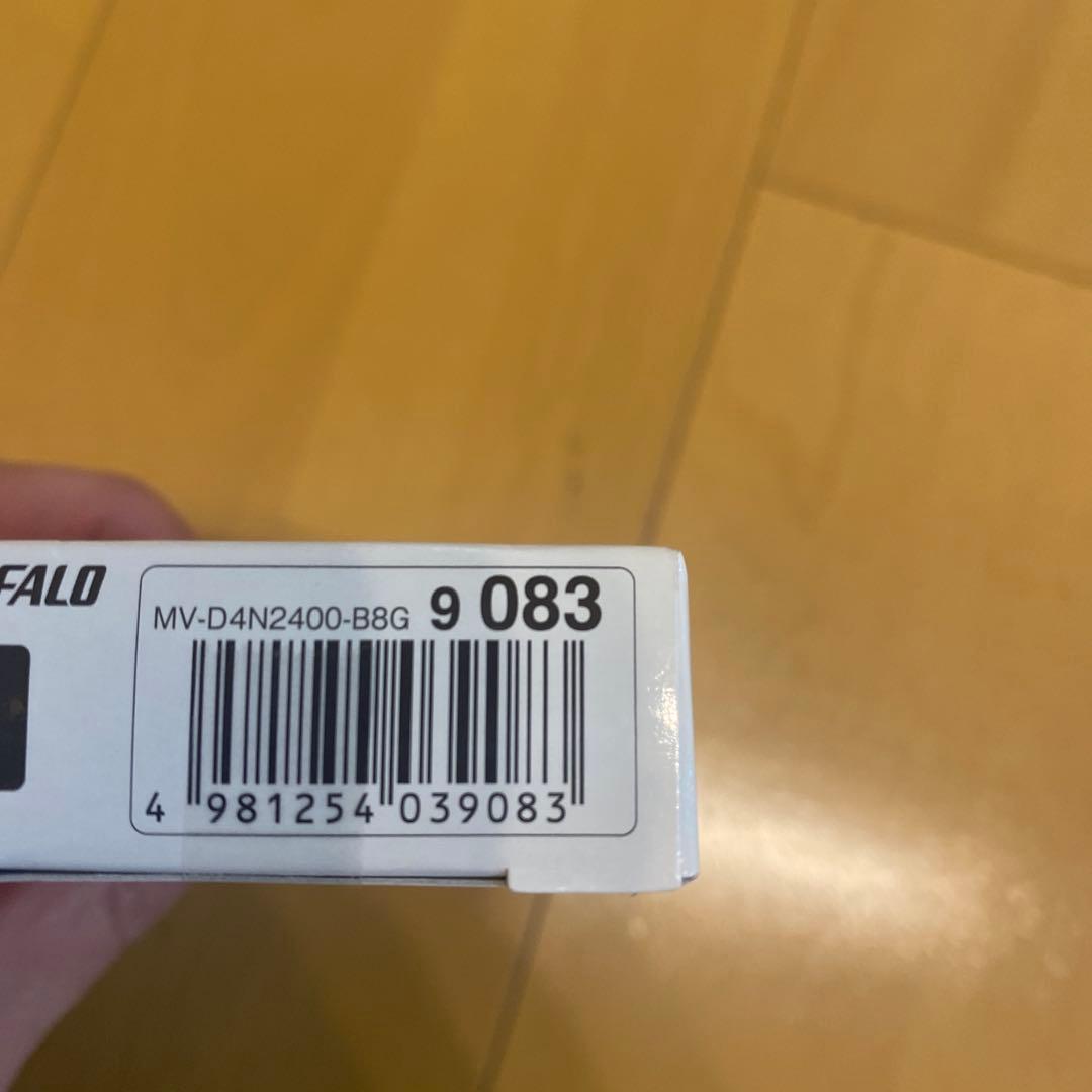 BUFFALO MV-D4N2400-B8G 8GB メモリ