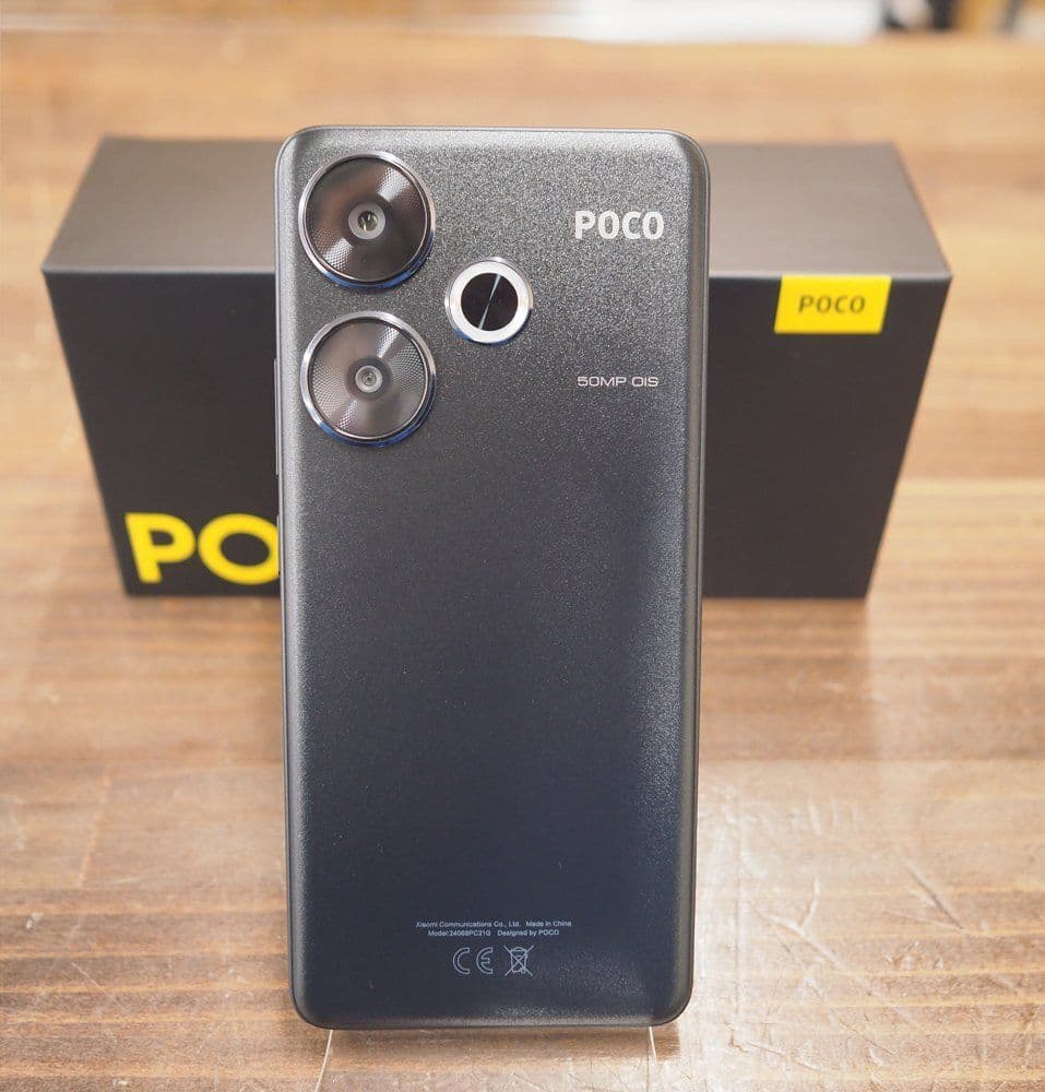 POCO F6 ブラック【美品】12/512GB