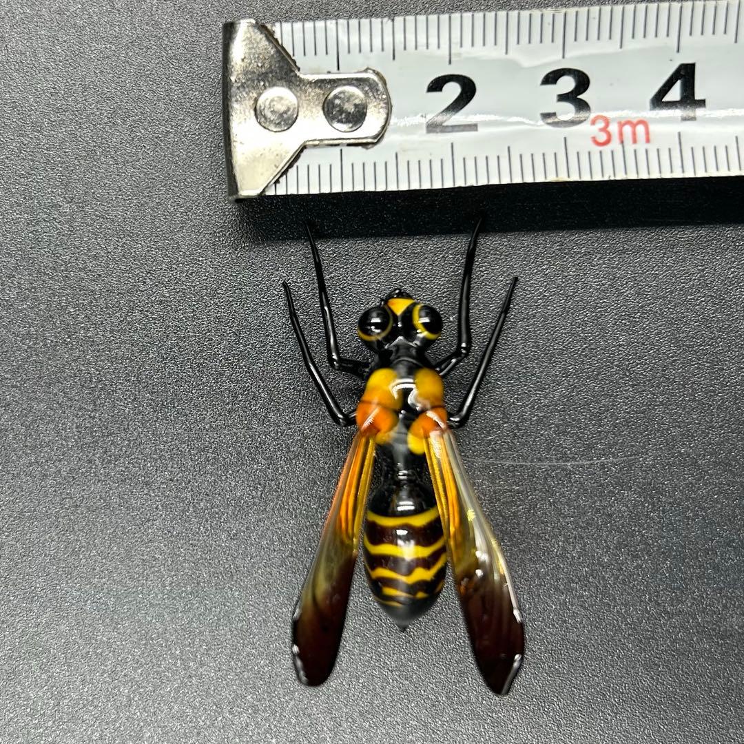 希少 WAKO ベネチアングラス　スズメバチ ハチ　蜂 縁起物　銀座和光
