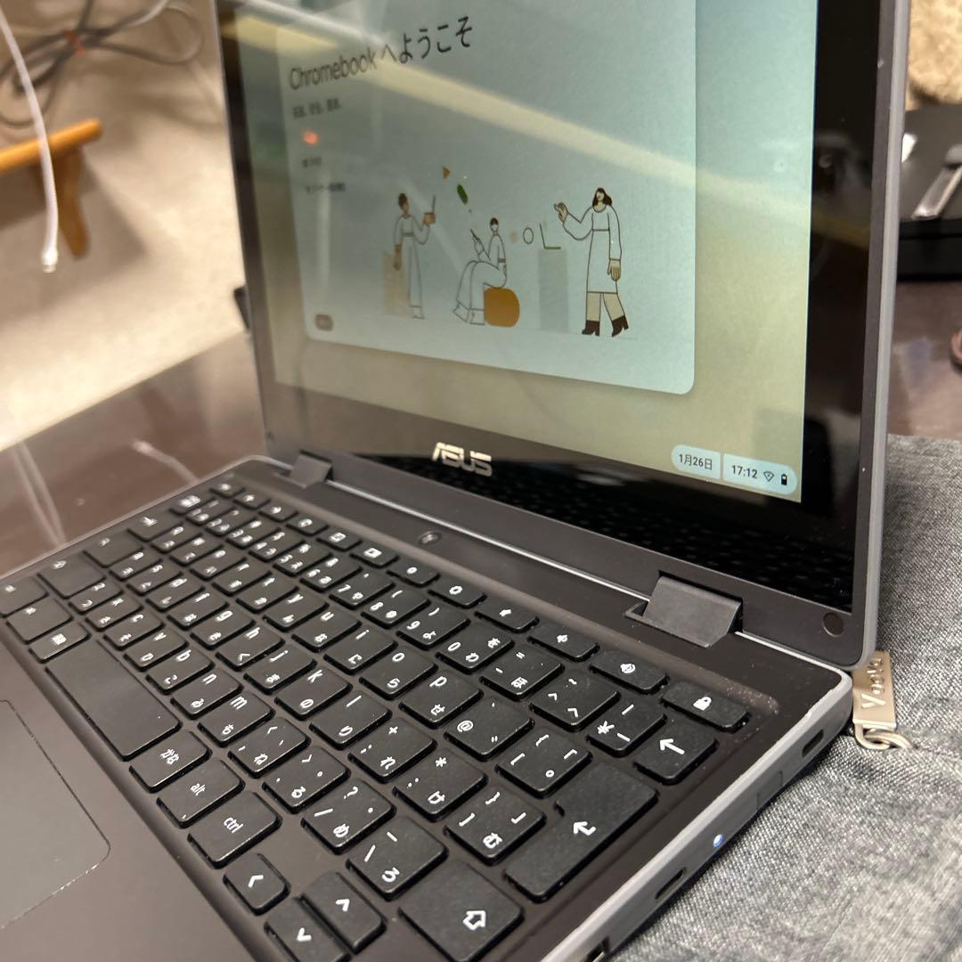 ASUS Chromebook CR1100FK 専用ケース付き