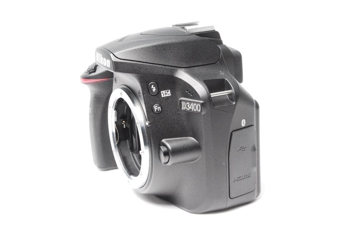【新品級】Nikon D3400 Wレンズセット 初心者おすすめ♪ スマホ転送