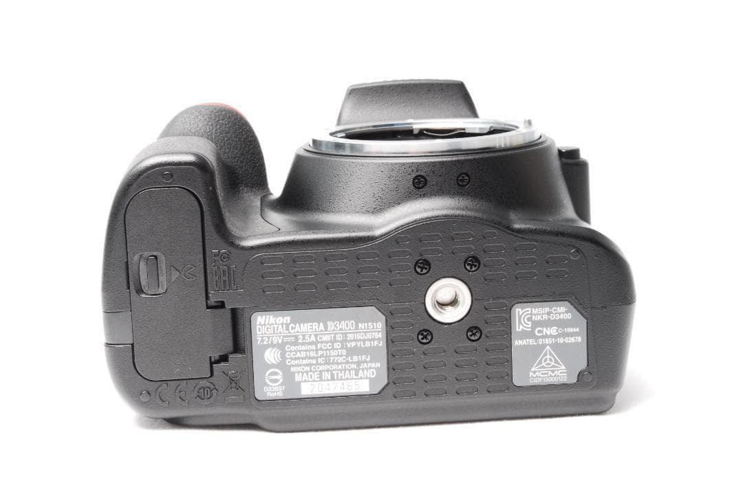 【新品級】Nikon D3400 Wレンズセット 初心者おすすめ♪ スマホ転送