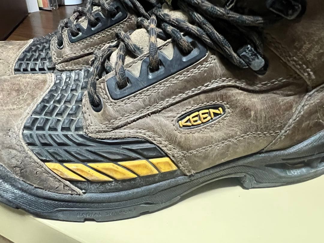 KEEN Utility 安全靴 ブラウン