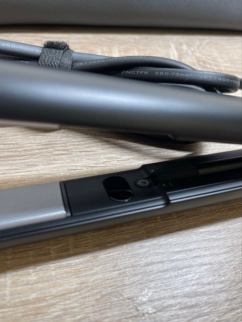 SALONIA サロニア スムースシャイン ストレートアイロン24mm ブラック