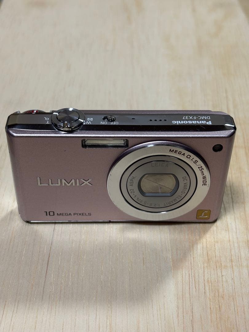 LUMIX DMC-FX37 ピンク　箱•説明書•付属品あり