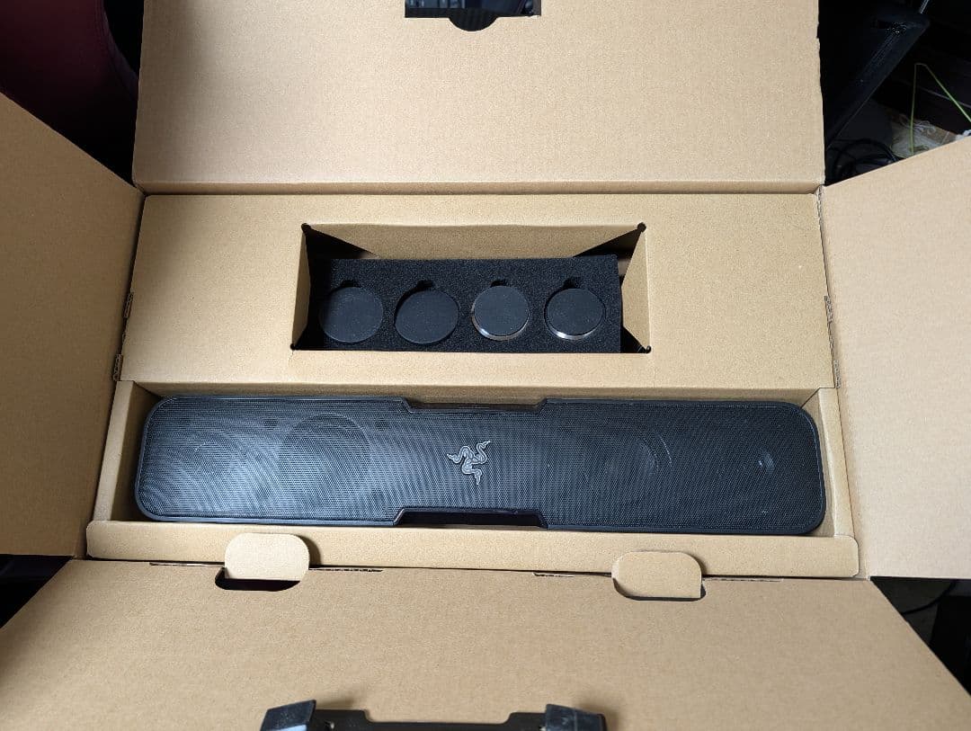 Razer Leviathan サウンドバー セット｜動作確認済み 変換器つき
