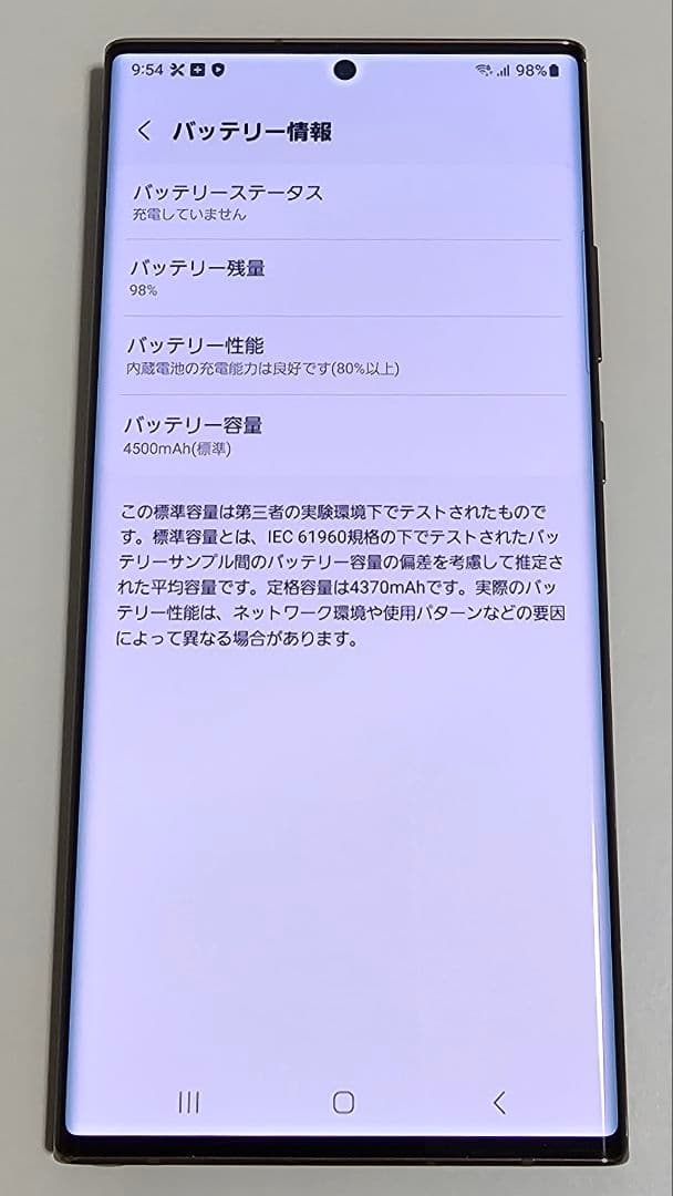 Galaxy Note20 Ultra 5G SCG06 国内版 SIMフリー