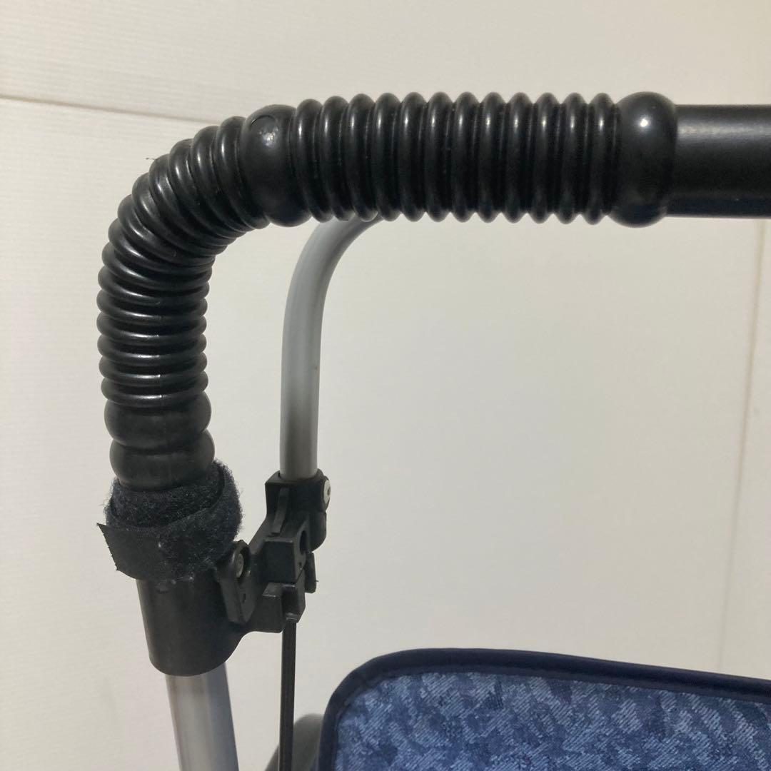 島製作所 シルバーカー マーチA ブルー ボックス型