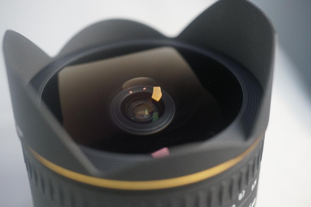 シグマ　SIGMA　15mm F2.8 EX fisheye 180 レンズ