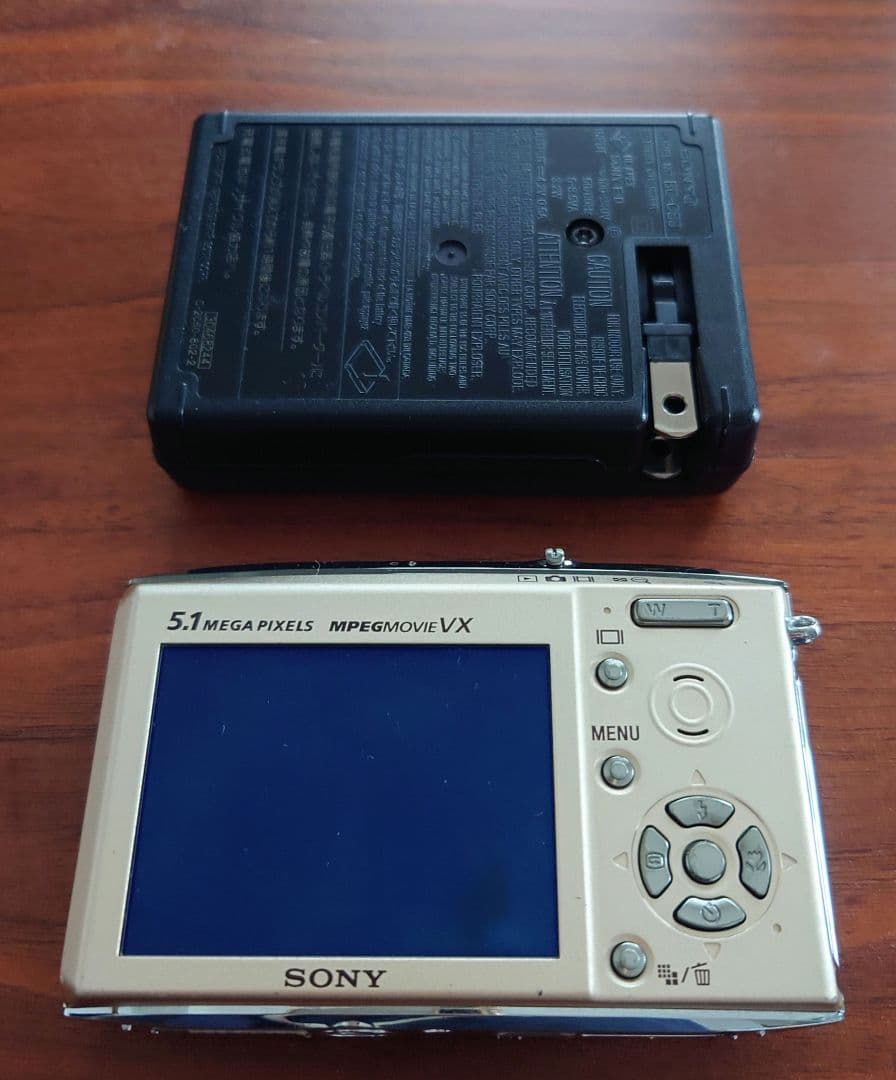 SONY Cyber-shot DSC-T5 シルバー ゴールド
