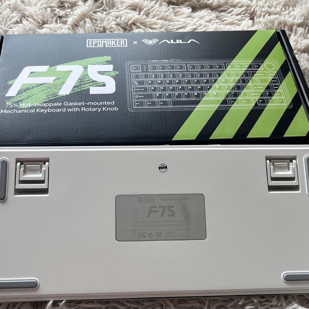EPOMAKER×Aula F75 キーボード➕comfyレストアーム のセット