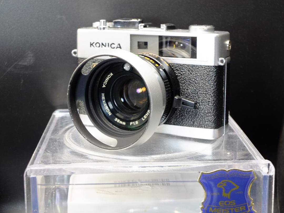 コニカC35FDシルバー／ヘキサノン38mmf1.8【実写確認済整備品】