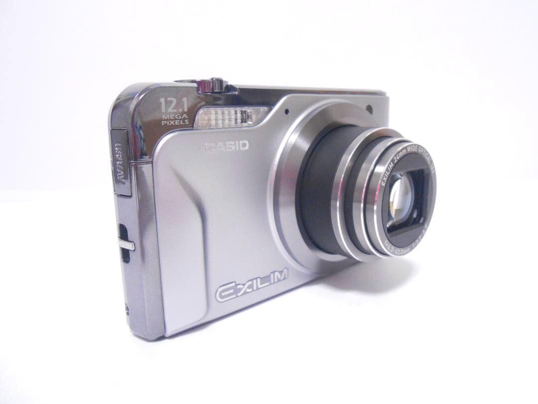 【極美品・返品保証】カシオ　CASIO EXILIM EX-H10 シルバー