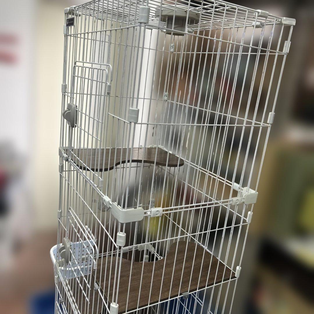 キャットケージ 3段式