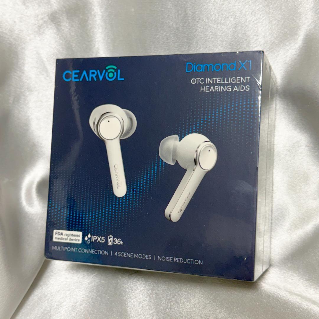 Cearvol 集音器 Diamond X1 黒 Bluetooth イヤホン