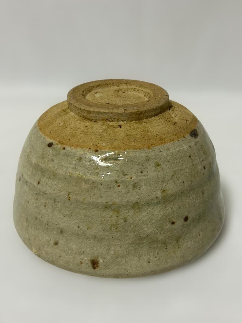 抹茶椀 見込み 陽刻 在銘 ろくろ目 作家 茶器 茶道具 茶碗