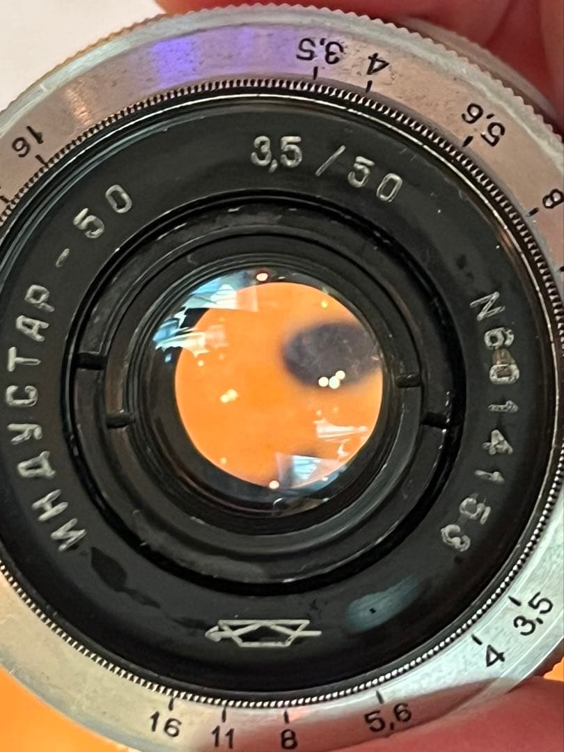 希少 レバー型 Zenit-3 Industar-50 3.5/50 動作良好