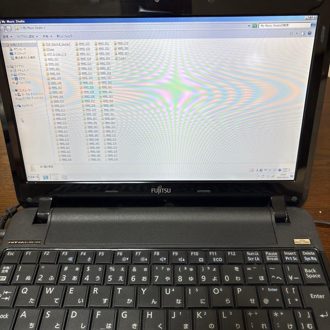 Fujitsu ノートPC Intel Celeron